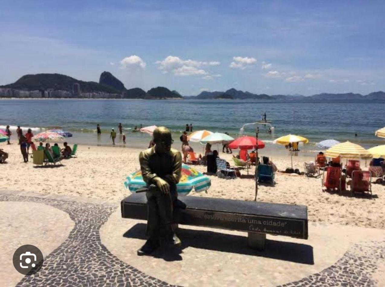Alugo Quarto Espacoso Com Banheiro Privado Em Apartamento Em Copanema Rio de Janeiro Exteriör bild